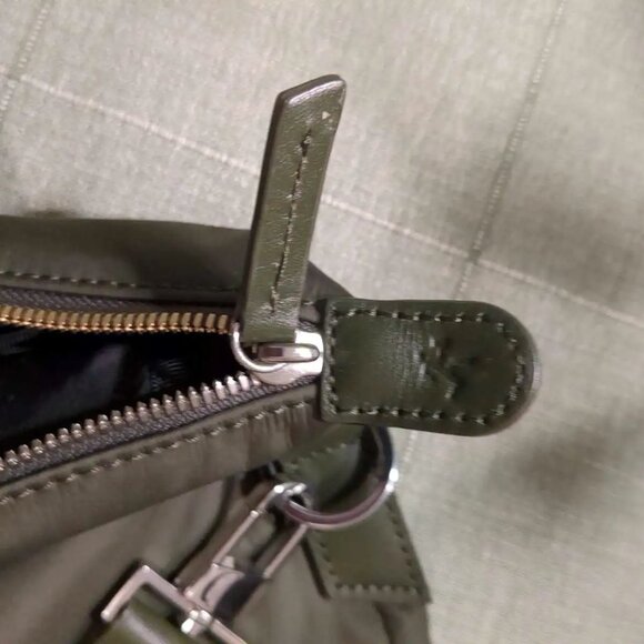 WANT Les Essentiels O'Hare Italian Nylon Unisex Handbag - Khaki - Picture 2 of 11